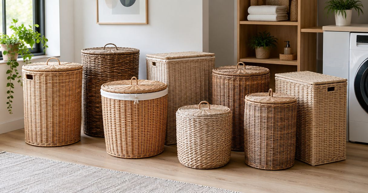 Best 9 wicker laundry baskets with lids in 2025