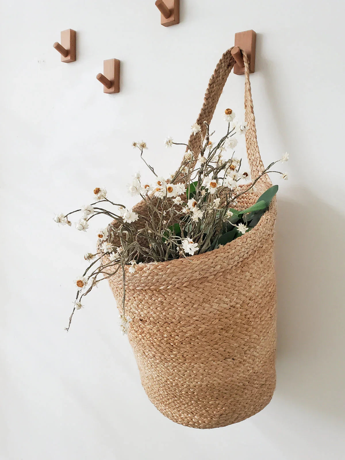 Fair Trade — handwoven jute wall basket