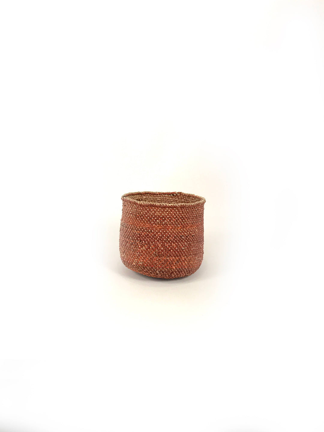 Auburn Iringa basket shown alongside a natural and an Auburn Stripe basket as a mixed set