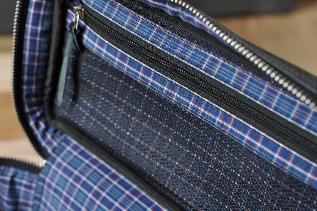 Handcrafted leather dopp kit with a sleek, durable design for travel and everyday use.