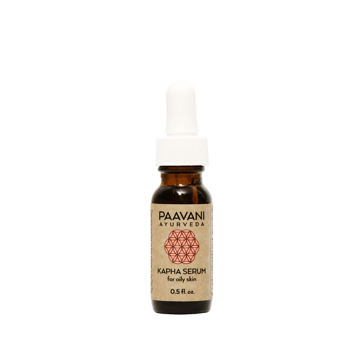 Kapha face oil, lightweight Ayurvedic face oil with botanical ingredients.