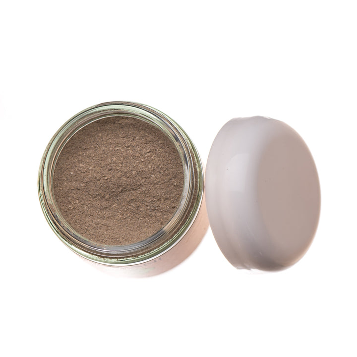 Jar of Vata cleanser and mask with Rhassoul clay for dry skin.