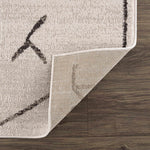 Load image into Gallery viewer, Azzan Cream &amp; Charcoal Area Rug - Bush &amp; Briar
