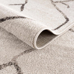 Load image into Gallery viewer, Azzan Cream &amp; Charcoal Area Rug - Bush &amp; Briar
