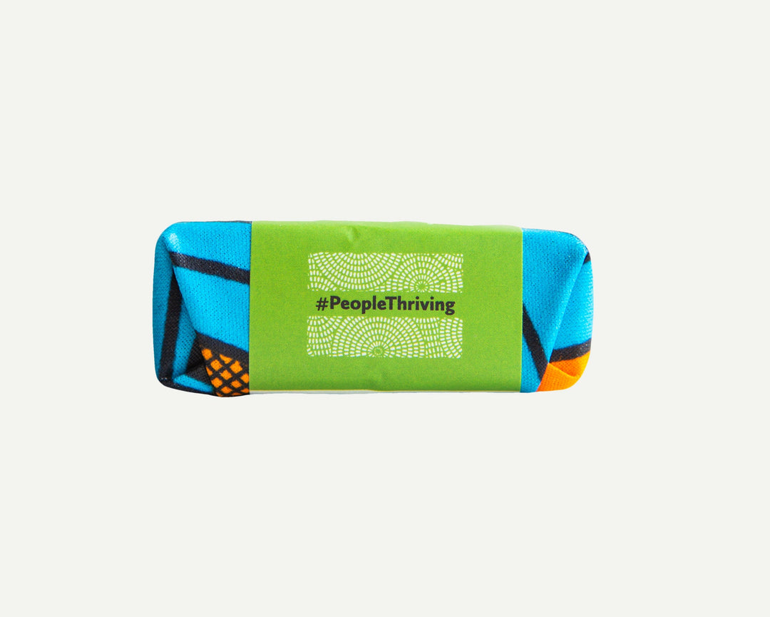 Organic lemongrass soap bar with beeswax, side view with natural color.