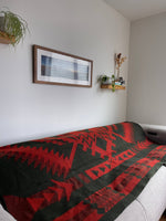 Load image into Gallery viewer, Loja Blanket - Dark Moss - Bush &amp; Briar
