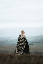 Load image into Gallery viewer, Paramo Blanket - Natural / Black - Bush &amp; Briar
