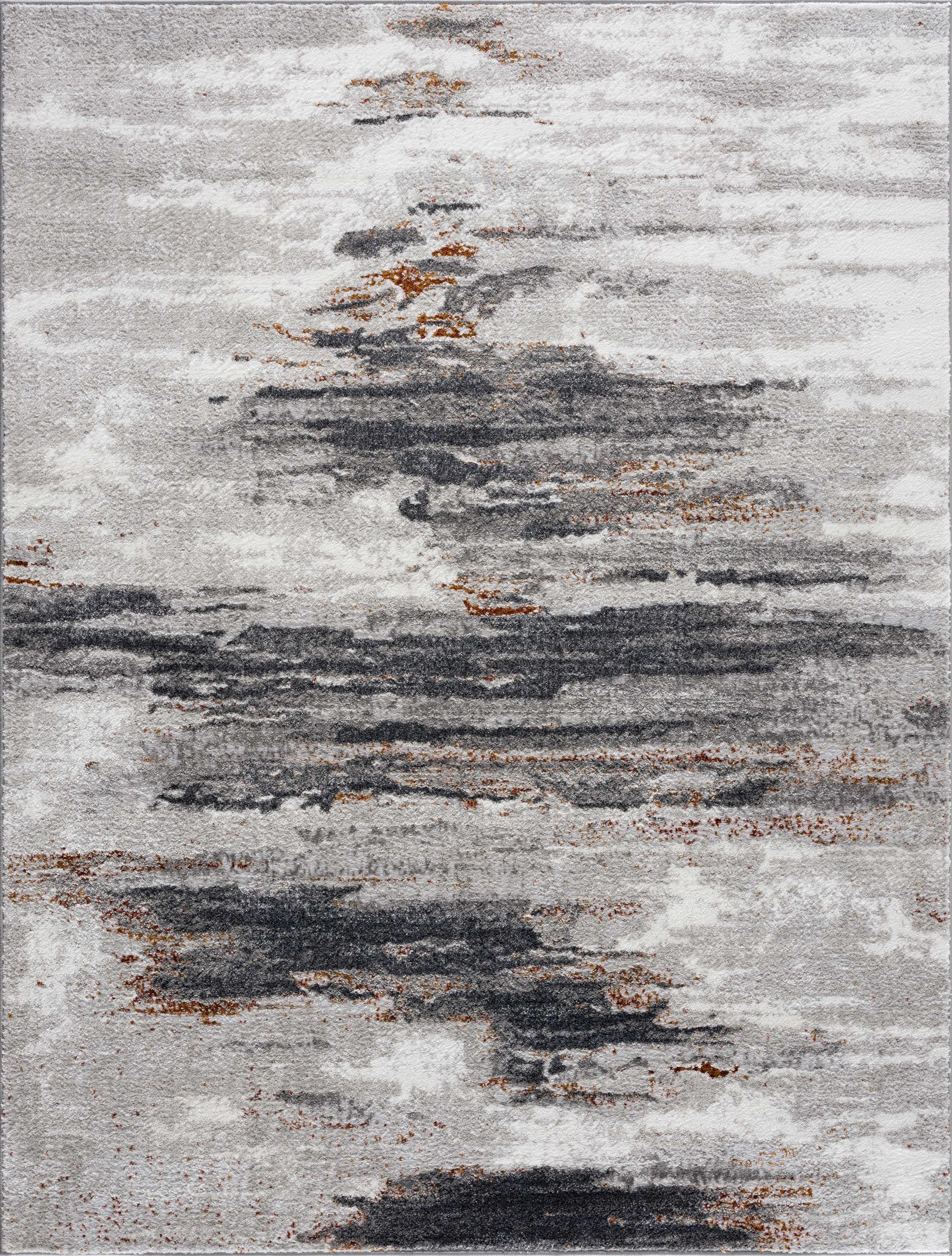 Live Marble Gray Area Rug - Bush & Briar
