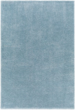 Load image into Gallery viewer, Heavenly Solid Blue Plush Rug - Bush &amp; Briar
