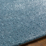 Load image into Gallery viewer, Heavenly Solid Blue Plush Rug - Bush &amp; Briar
