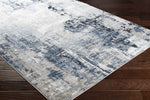 Load image into Gallery viewer, Campsall Gray&amp;Blue Abstract Area Rug - Bush &amp; Briar
