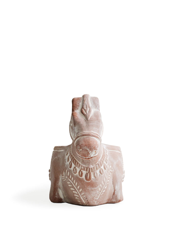 Terracotta horse planter for indoor or outdoor use