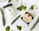 Load image into Gallery viewer, Rosemary Mint Scent Coconut Wax Candle - Bush &amp; Briar
