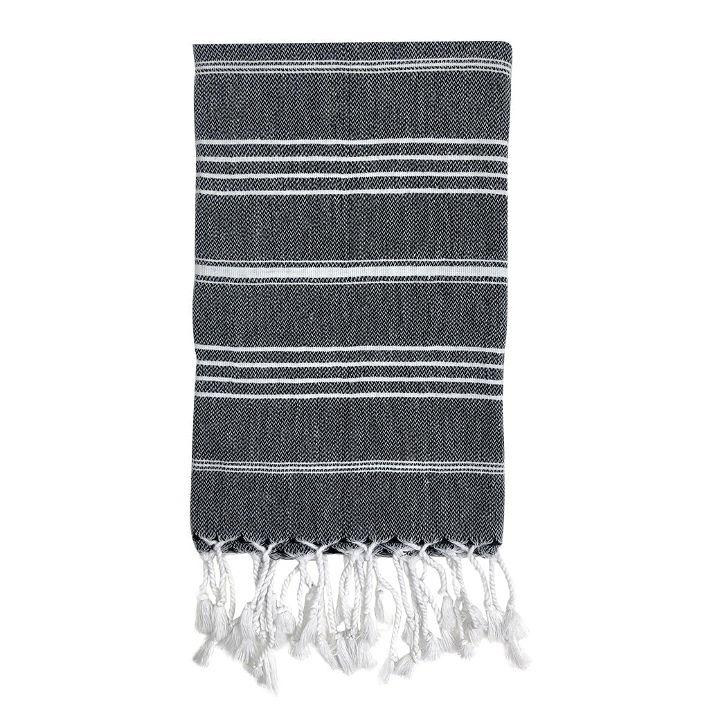 Classic Turkish cotton hand towel, soft and fast-drying