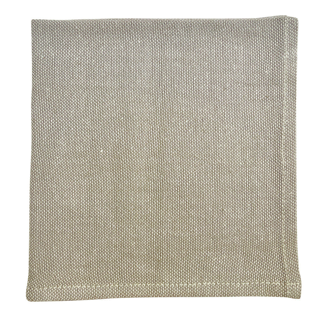 Black Ethiopian cotton handloom dinner napkins with a textured weave.