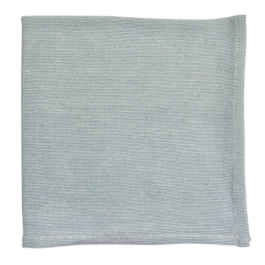 Black Ethiopian cotton handloom dinner napkins with a woven textile design.