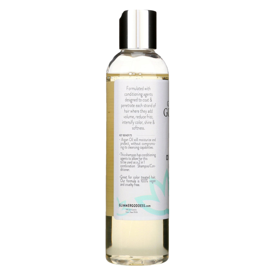 Organic argan oil shampoo, sulfate-free with Moroccan argan oil.