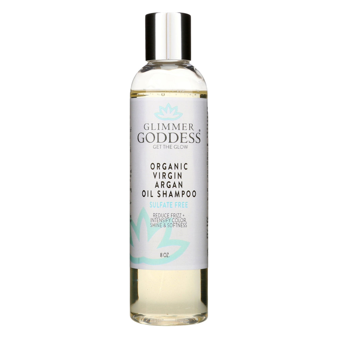 Organic argan oil shampoo, sulfate-free with Moroccan argan oil.