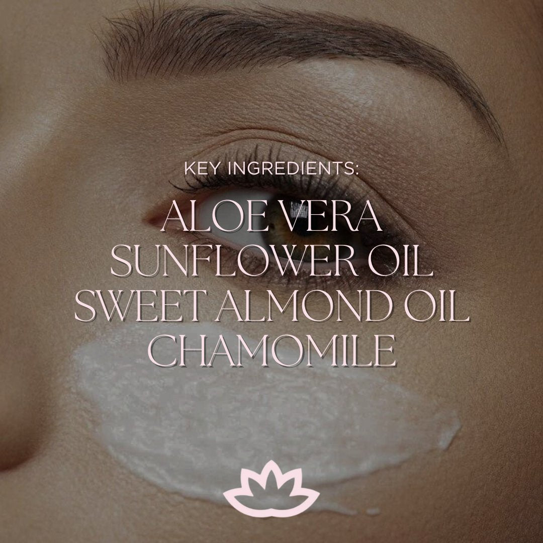 Organic vitamin C eye serum for the under-eye area.