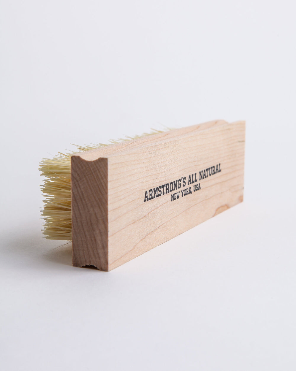 Tampico scrub brush with natural vegetable-fiber bristles for scrubbing and deep cleaning.